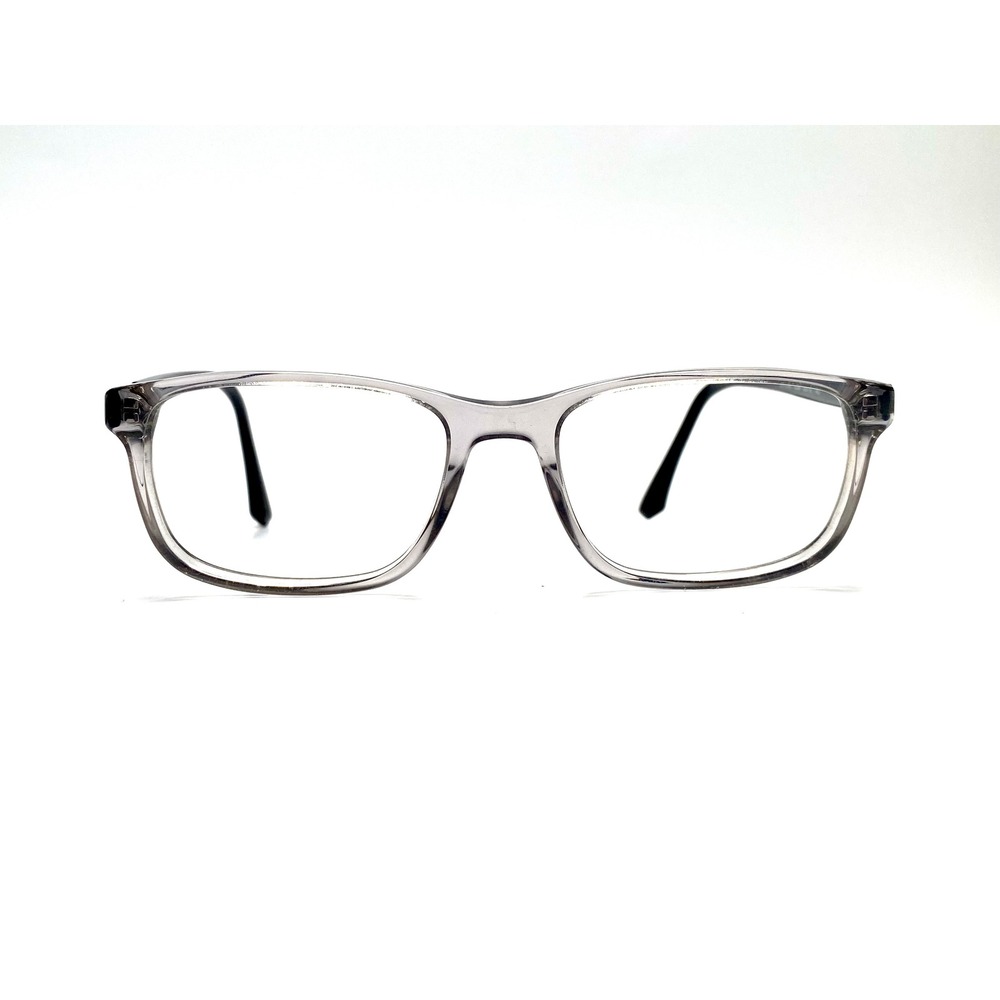 NWOT Emporio Armani EA 3098 5029 Grey Black Rectangular Eyeglass 53-18-140